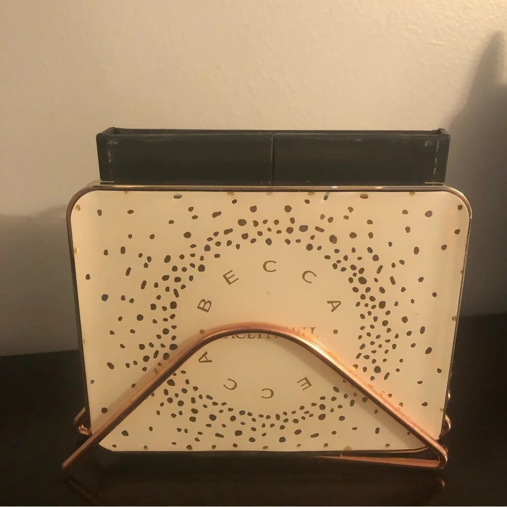 Rose Gold Letter / Makeup Palette Organizer
